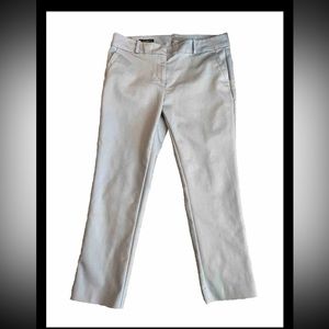 Ann Taylor Light Grey Cropped Pants